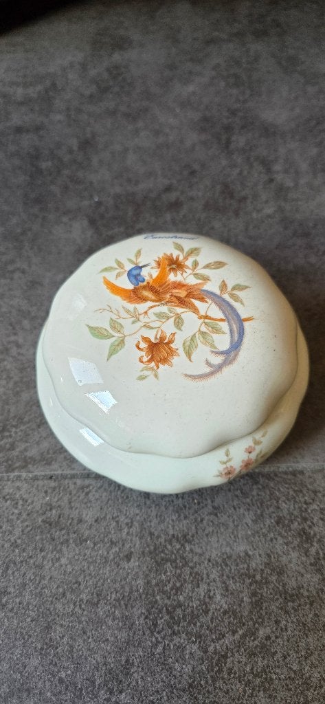 Porseleinen doosje vintage, Ophalen of Verzenden