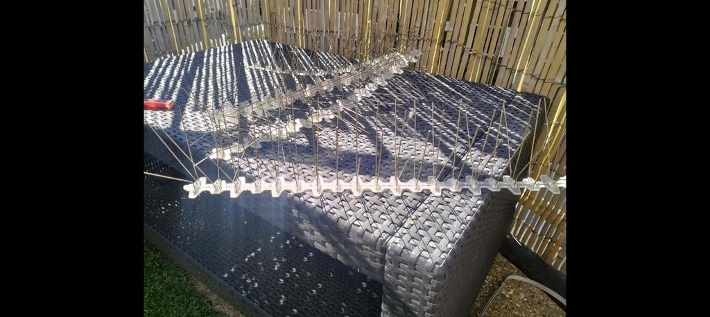 Vogelwering / Duivenpinnen - Effectieve bescherming, Ophalen of Verzenden, Gebruikt