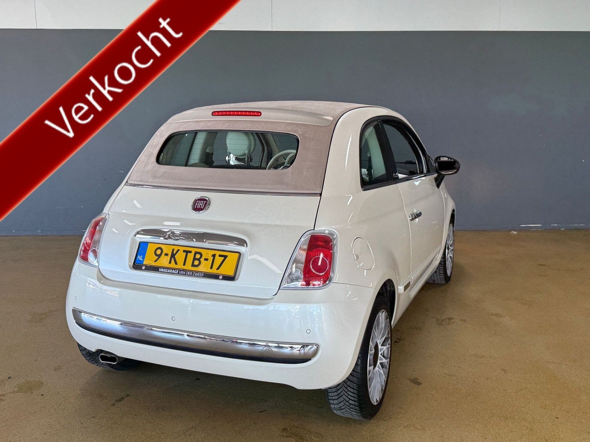 Fiat 500C 0.9 TwinAir Lounge | Cabrio | Airco | Automaat., Auto's, Fiat, Euro 5, Gebruikt, 31 €/maand, Cabriolet