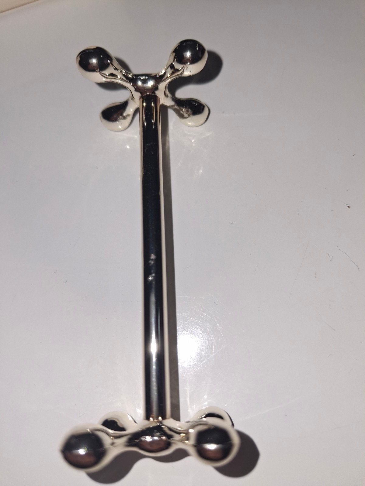 Vintage messenleggers met kruispoot design, Ophalen of Verzenden