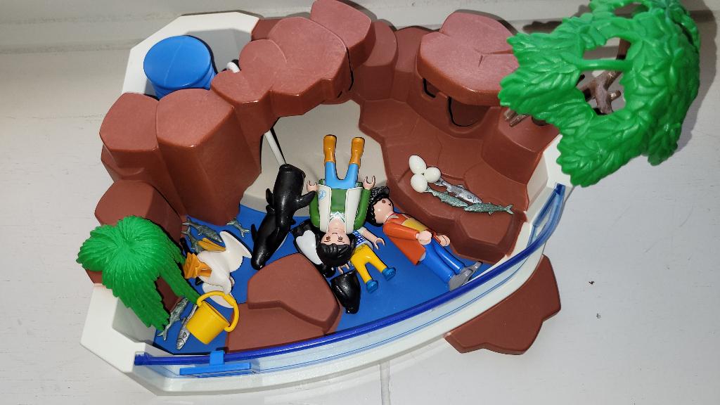 Playmobil Pinguinbassin (4462), Ophalen of Verzenden, Zo goed als nieuw, Complete set