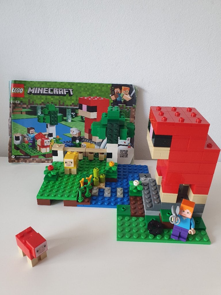 Lego minecraft 21153, Ophalen, Gebruikt, Lego