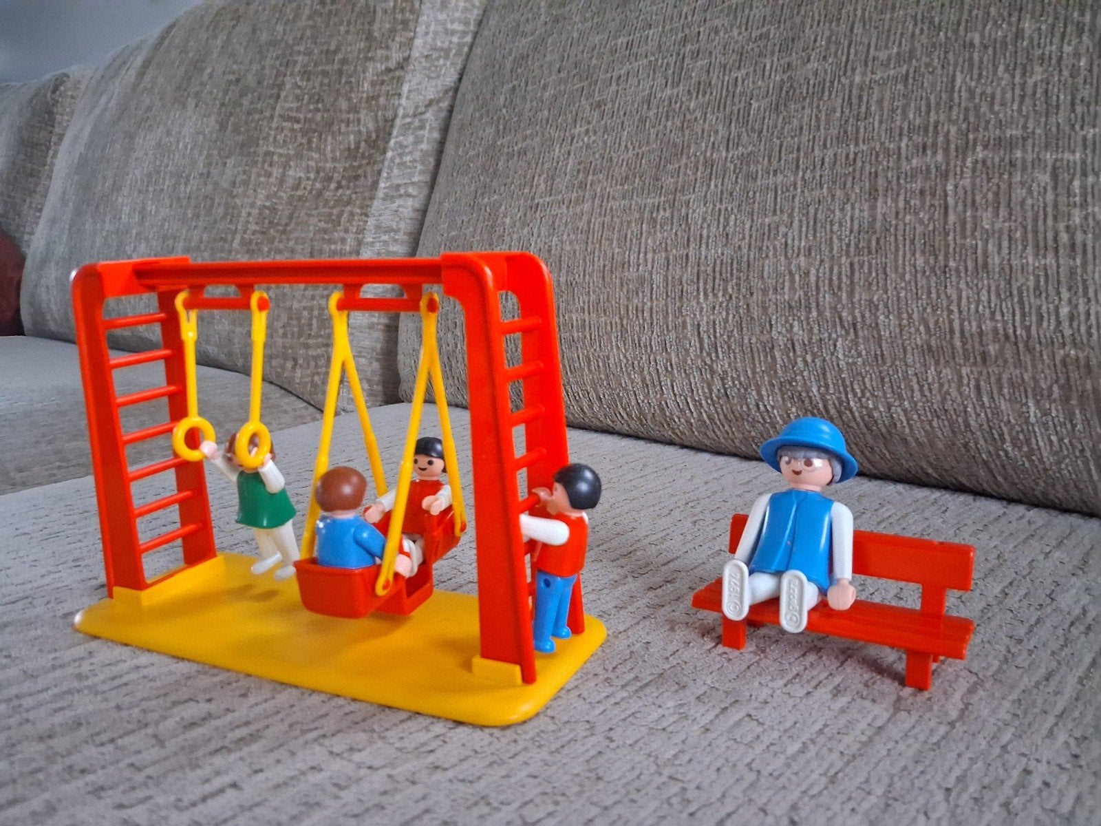 playmobil speeltuin setnr 3552 vintage, Ophalen of Verzenden, Zo goed als nieuw, Complete set