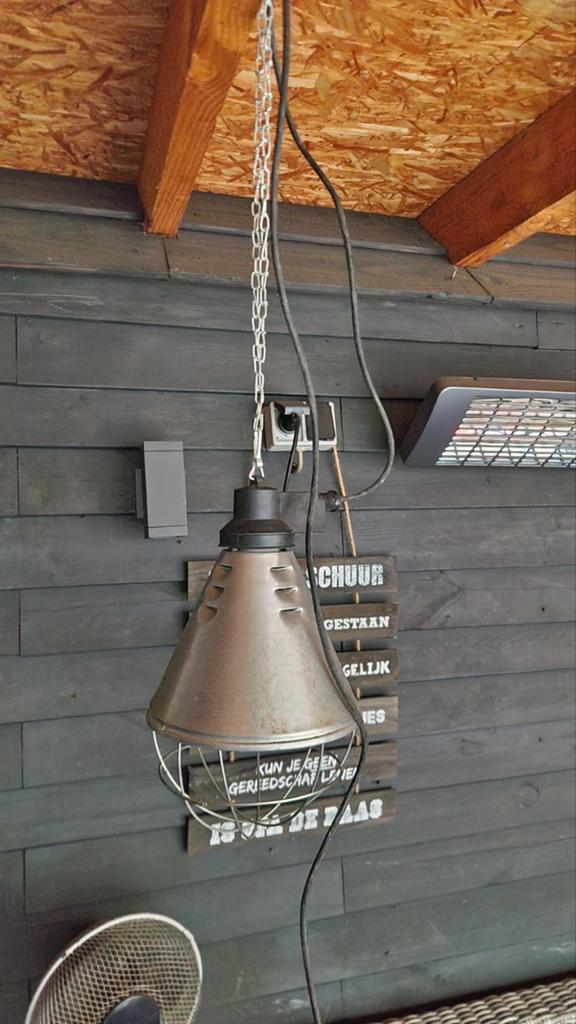 Warmte lamp, Ophalen