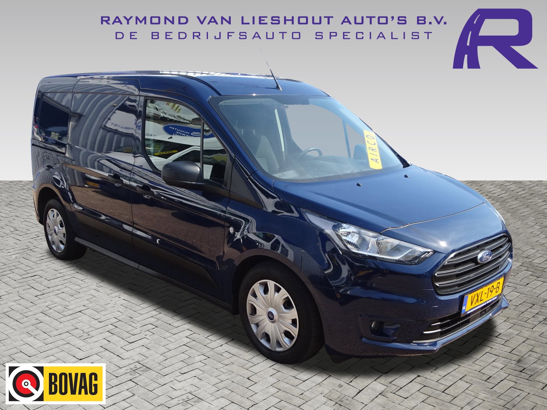 Ford Transit Connect 1.5 EcoBlue L2 Trend 100 PK 2 x SCHUIFD, Voorwielaandrijving, Dealer onderhouden, Stof, Gebruikt