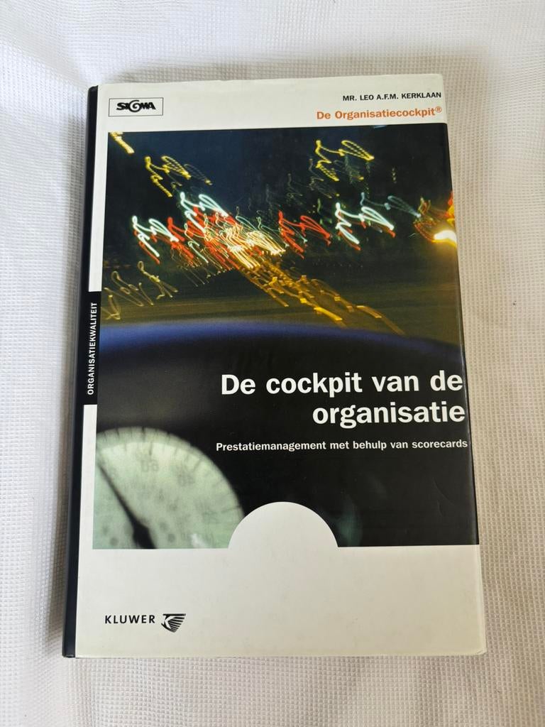 L.A.F.M. Kerklaan - De cockpit van de organisatie, Boeken, Sociale wetenschap, Ophalen of Verzenden, Zo goed als nieuw, L.A.F.M. Kerklaan