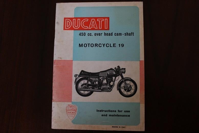 Ducati 450 MK3 Desmo Scrambler 1969  maintenance manual, Ophalen of Verzenden, Ducati