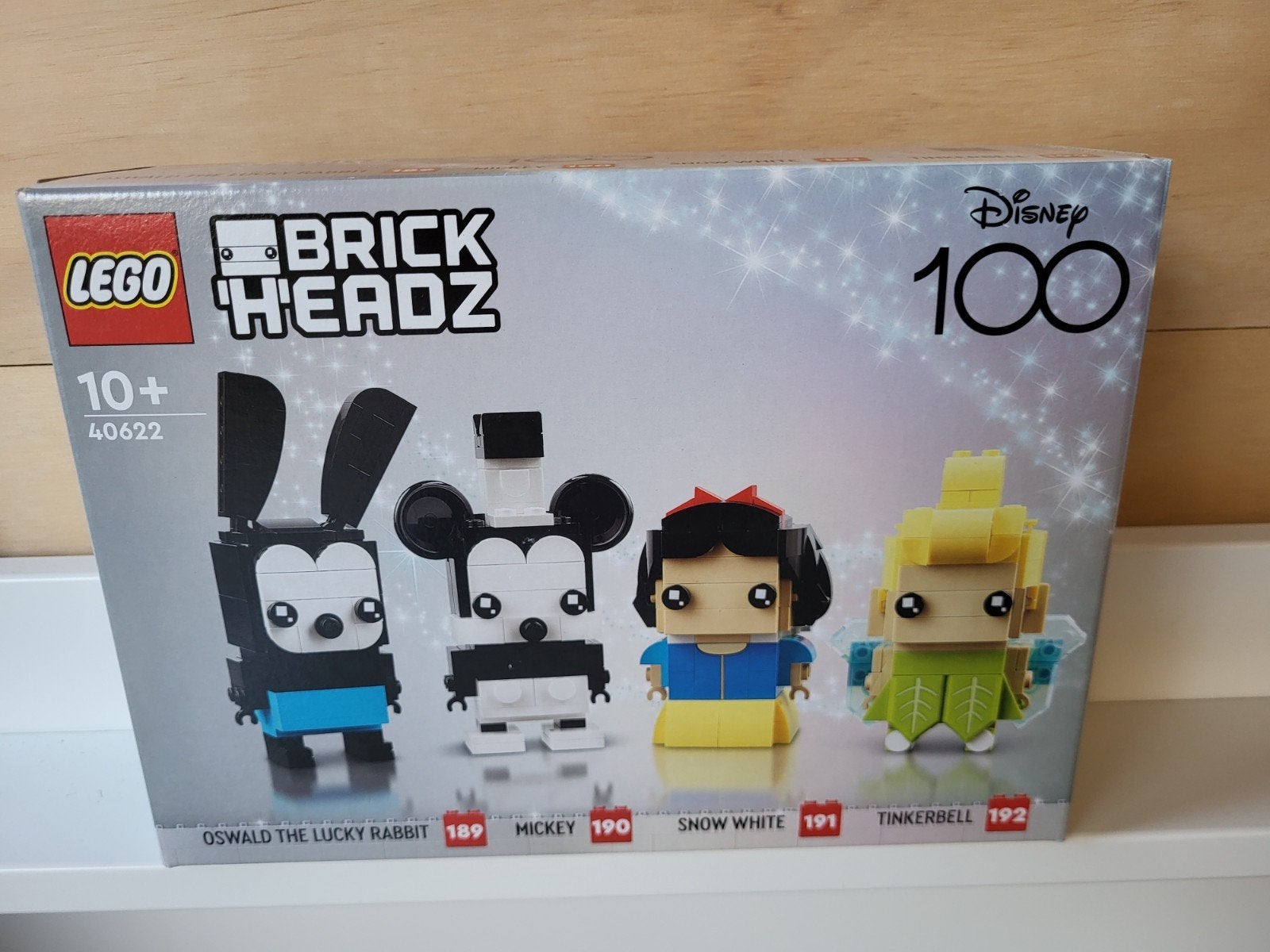 Lego 40622 Brick Headz Disney 100, BrickHeadz, Lego, Nieuw, Ophalen of Verzenden