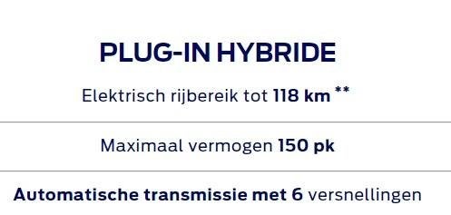 Ford Transit Connect 1.5 EcoBoost PHEV L2 Limited | 17" LM V, Auto's, Bestelauto's, 12 maanden, 1498 cc, Euro 6, 4 cilinders