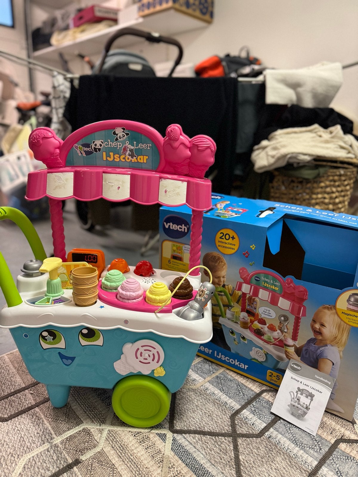 VTech Schep & Leer IJscokar – Lees beschrijving, Ophalen of Verzenden, Zo goed als nieuw, Jongen of Meisje