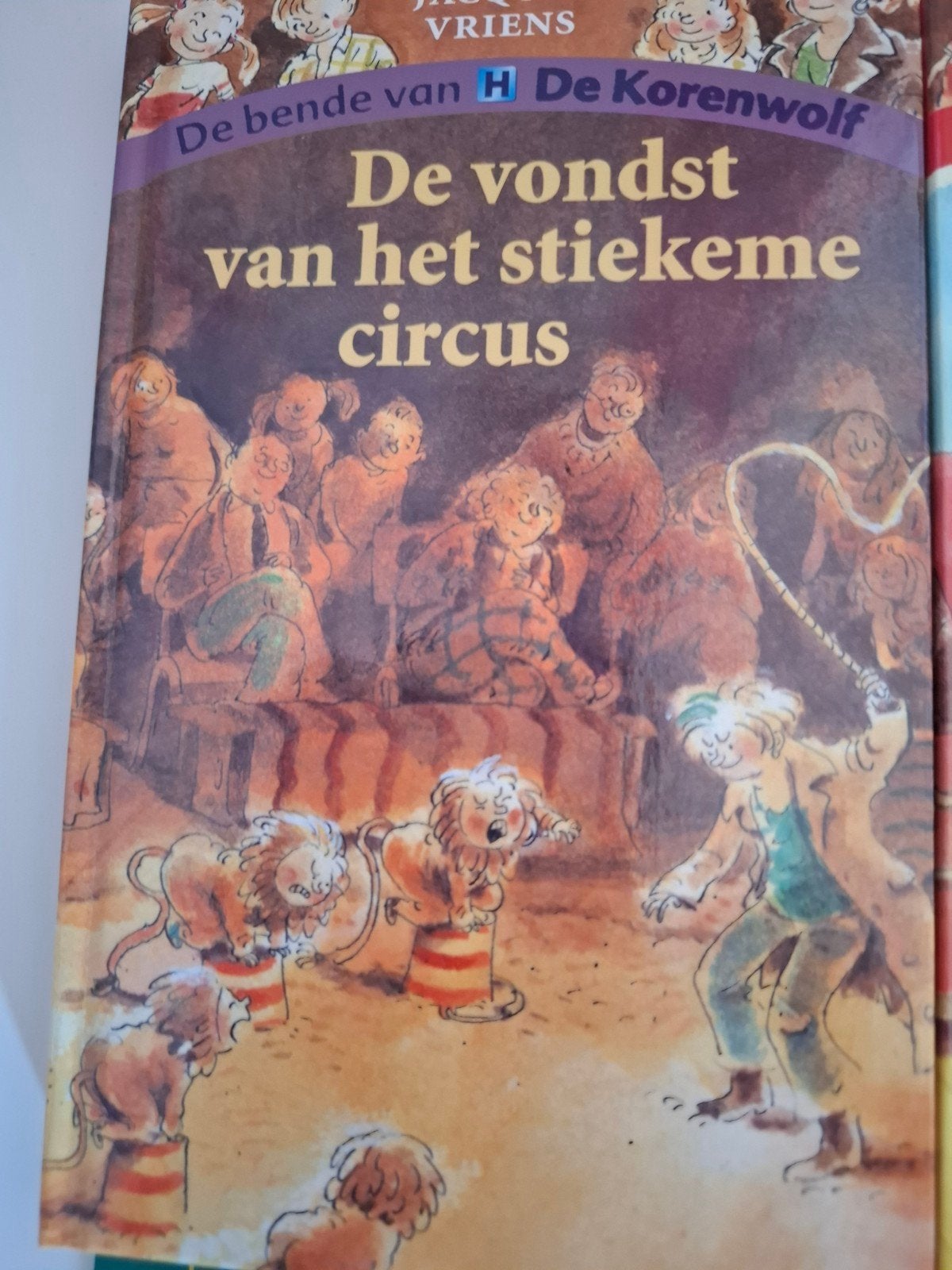 5 boeken van de bende van de Korenwolf, Ophalen of Verzenden, Zo goed als nieuw, Jacques Vriens, Fictie algemeen