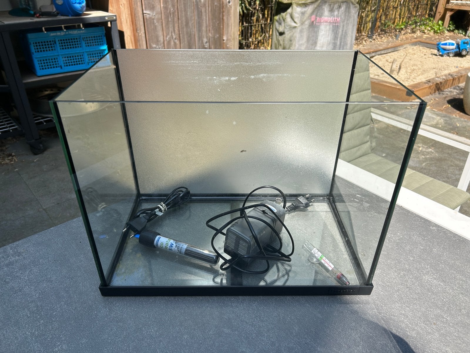 Aquarium te koop, Dieren en Toebehoren, Ophalen, Zo goed als nieuw, Leeg aquarium