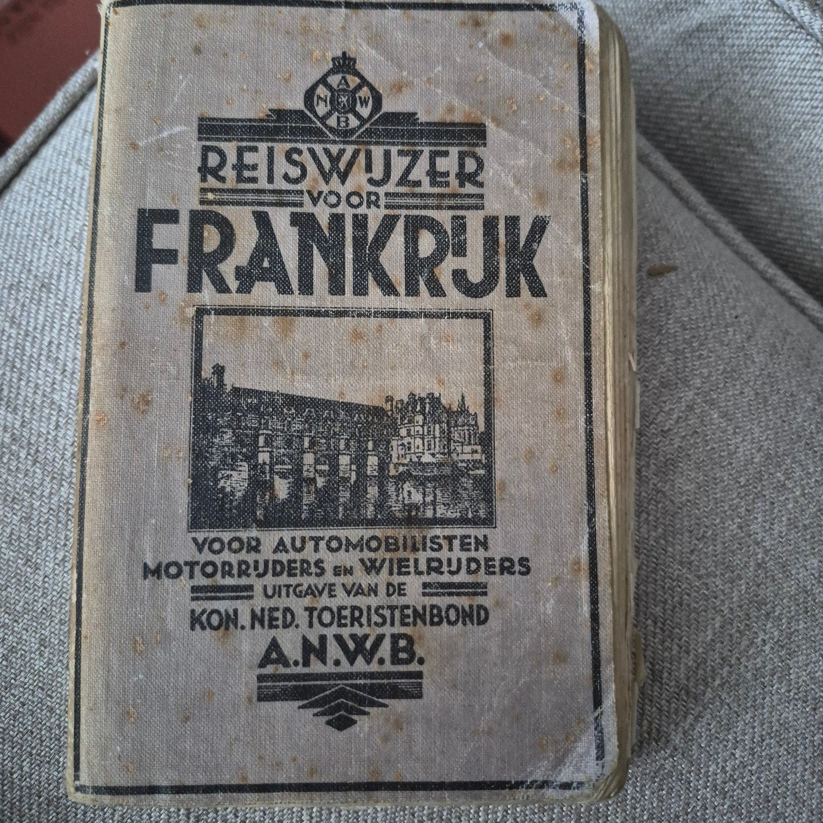 Unieke Vintage ANWB Reisset Frankrijk (1949/1958) – Inclusie, Ophalen of Verzenden