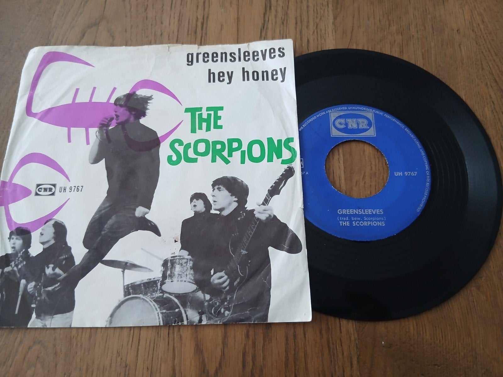 VINYL SINGLE   THE SCORPIONS   1965, Verzenden, Zo goed als nieuw, Overige formaten, Poprock