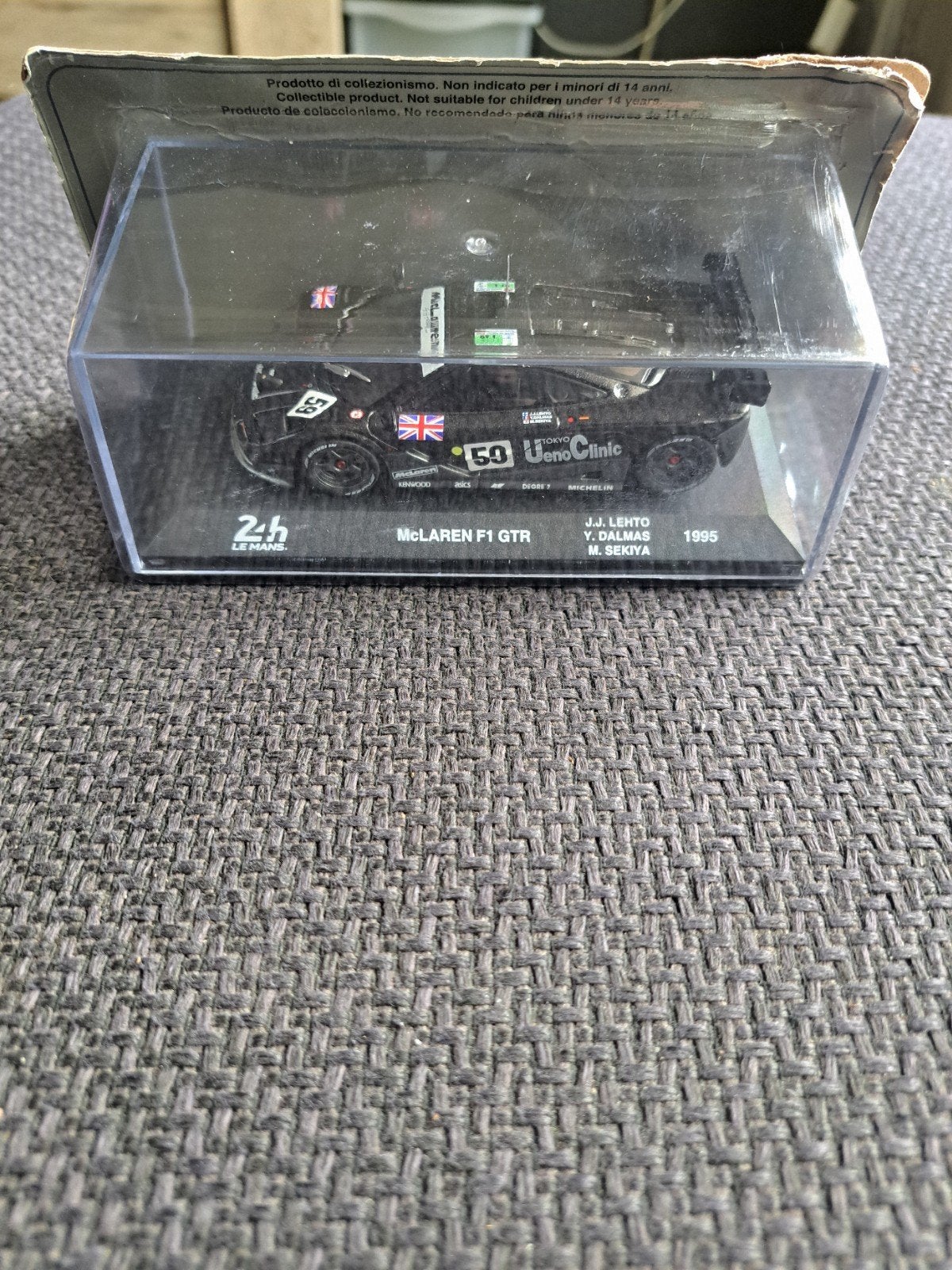 altaya model mc laren f1 gtr le mans 1995, Hobby en Vrije tijd, Overige merken, Auto, Ophalen of Verzenden, Zo goed als nieuw