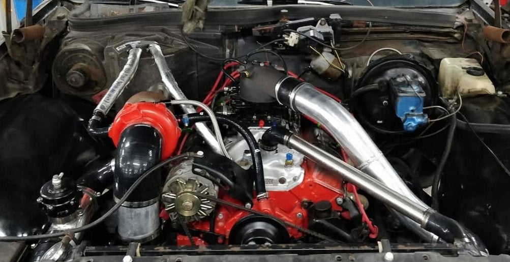 chevy small block turbo kit, Auto-onderdelen, Overige Auto-onderdelen, Amerikaanse onderdelen, Oldtimer onderdelen, Chevrolet