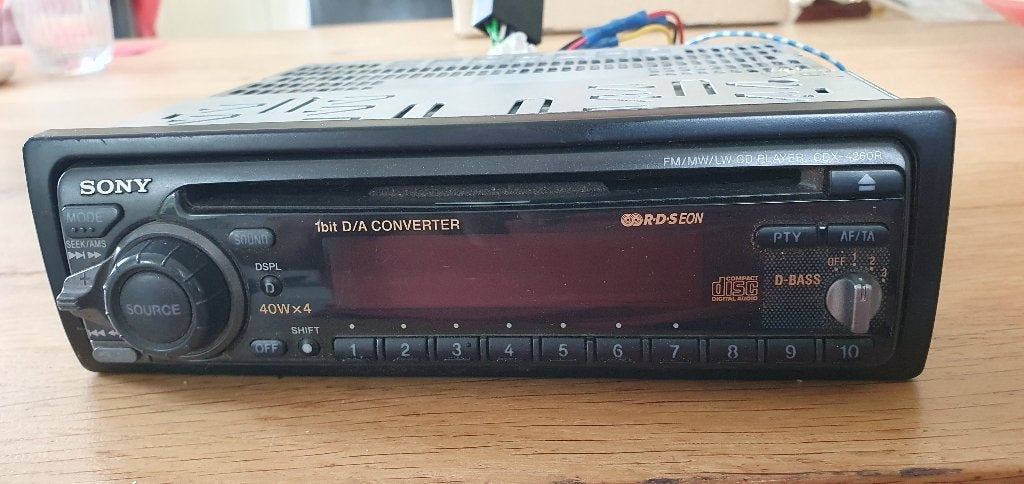 Sony autoradio, Ophalen of Verzenden