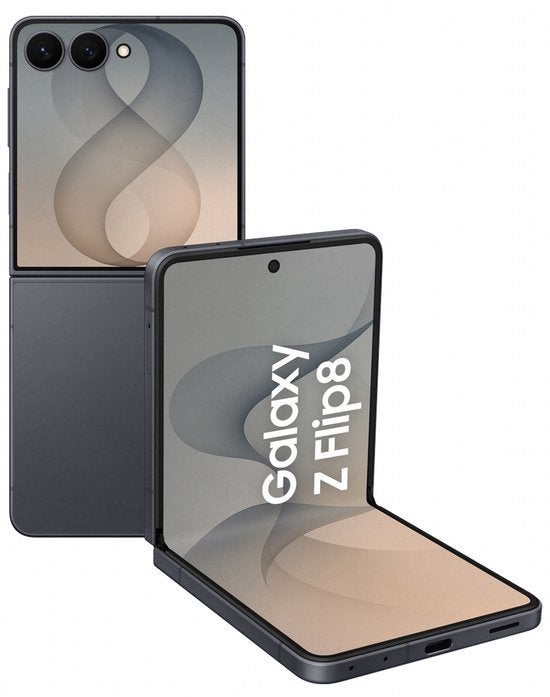 Samsung Galaxy Z Flip 8 5G - 256GB - Grafiet NIEUW IN DOOS, Telecommunicatie, Zwart, Touchscreen, Nieuw, Ophalen of Verzenden
