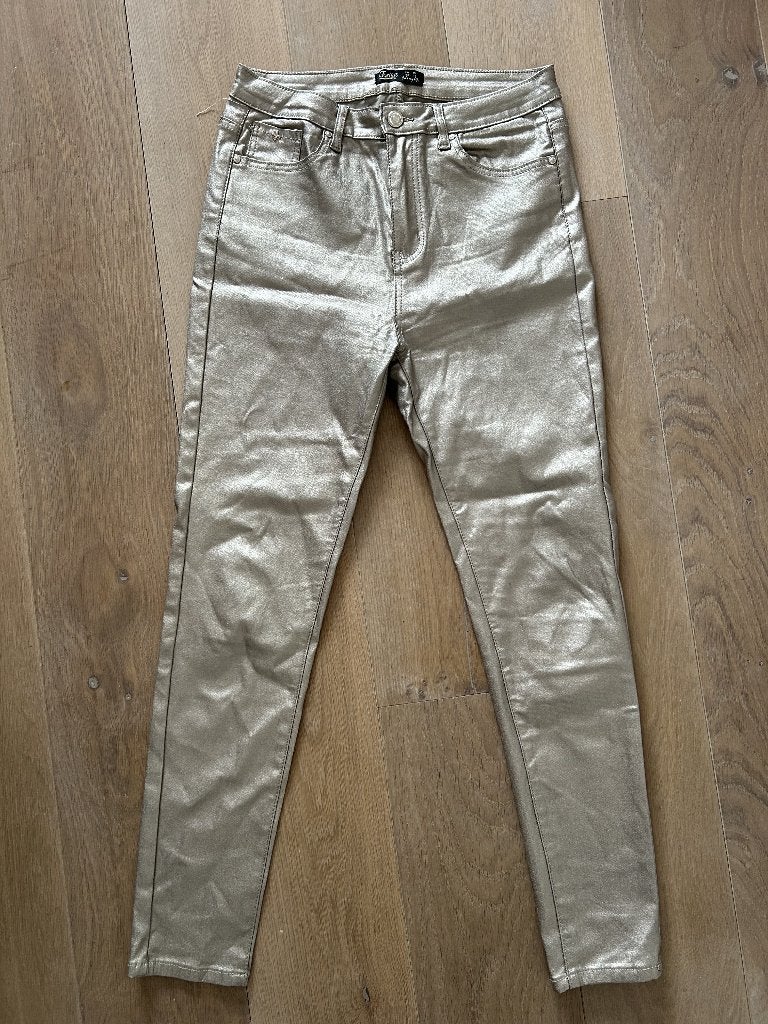 Gouden broek - mt 40, Maat 38/40 (M), Overige kleuren, Ophalen of Verzenden, Zo goed als nieuw