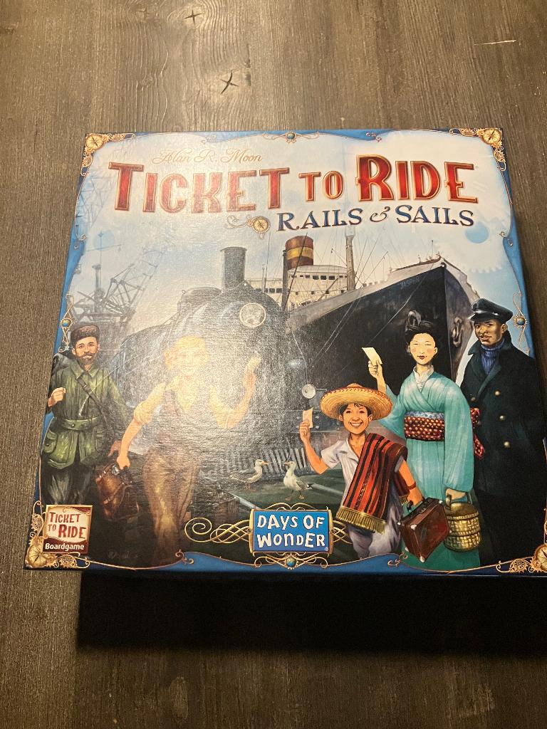 Ticket to ride spel, Ophalen, Nieuw