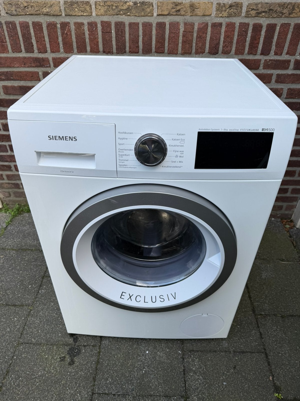 Siemens (Bosch) 8KG Wasmachine, Ophalen, 8 tot 10 kg, 85 tot 90 cm, 1600 toeren of meer