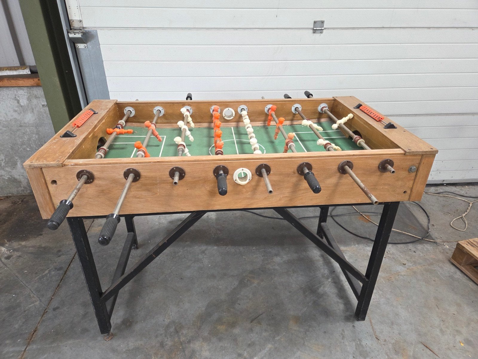 voetbaltafel met houten frame, Kinderen en Baby's, Ophalen, Gebruikt