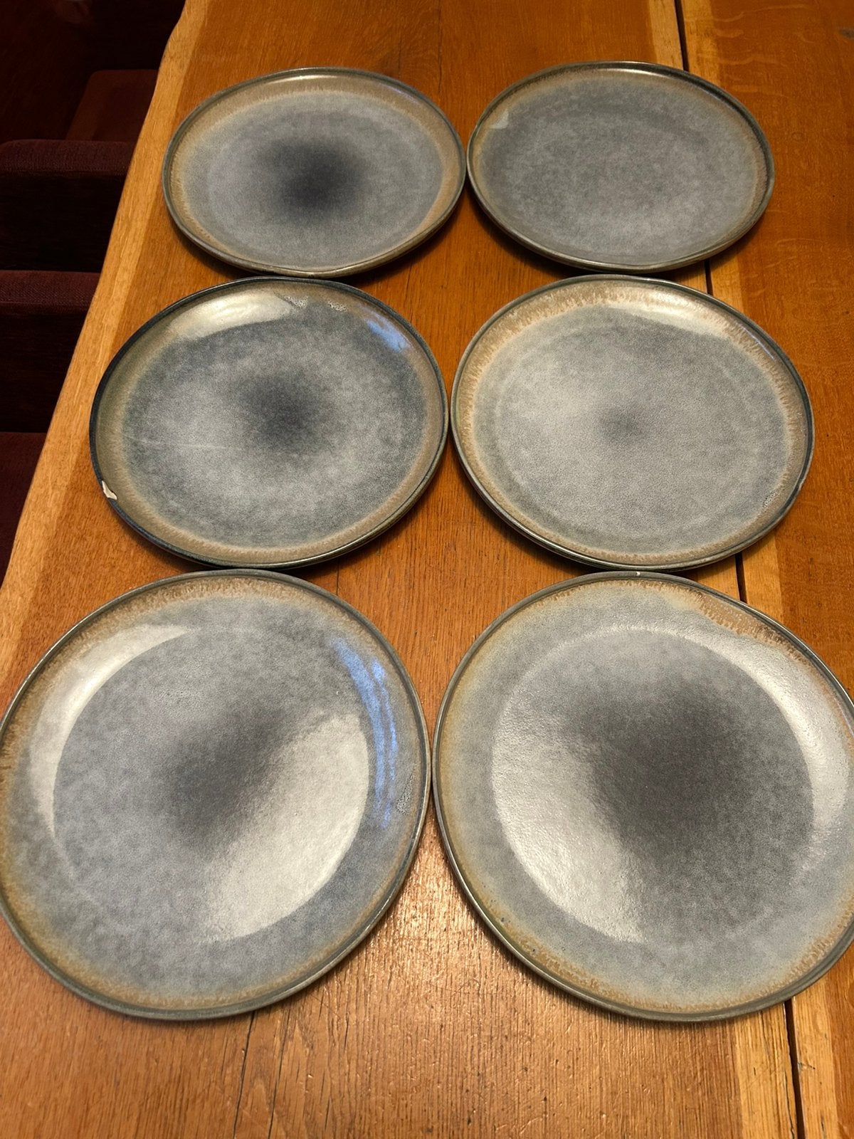 Zes dinerborden diameter 275mm, Huis en Inrichting, Keuken | Servies, Ophalen, Gebruikt, Keramiek, Bord(en)
