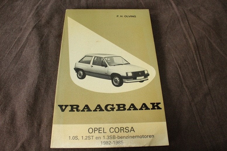 Opel Corsa 1982 - 1985 benzine motoren vraagbaak handboek, Auto diversen, Handleidingen en Instructieboekjes, Ophalen of Verzenden