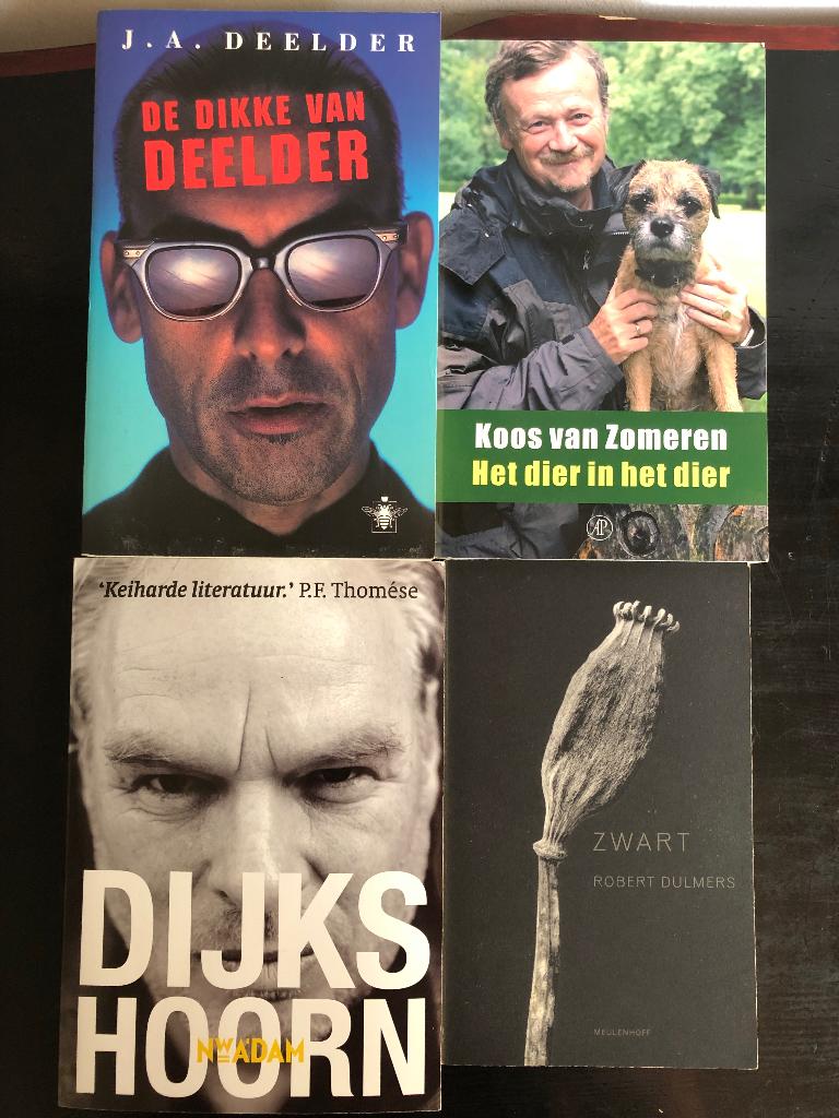Set van 4 boeken Jules Deelder, Nico Dijkshoorn, Ophalen of Verzenden, Gelezen