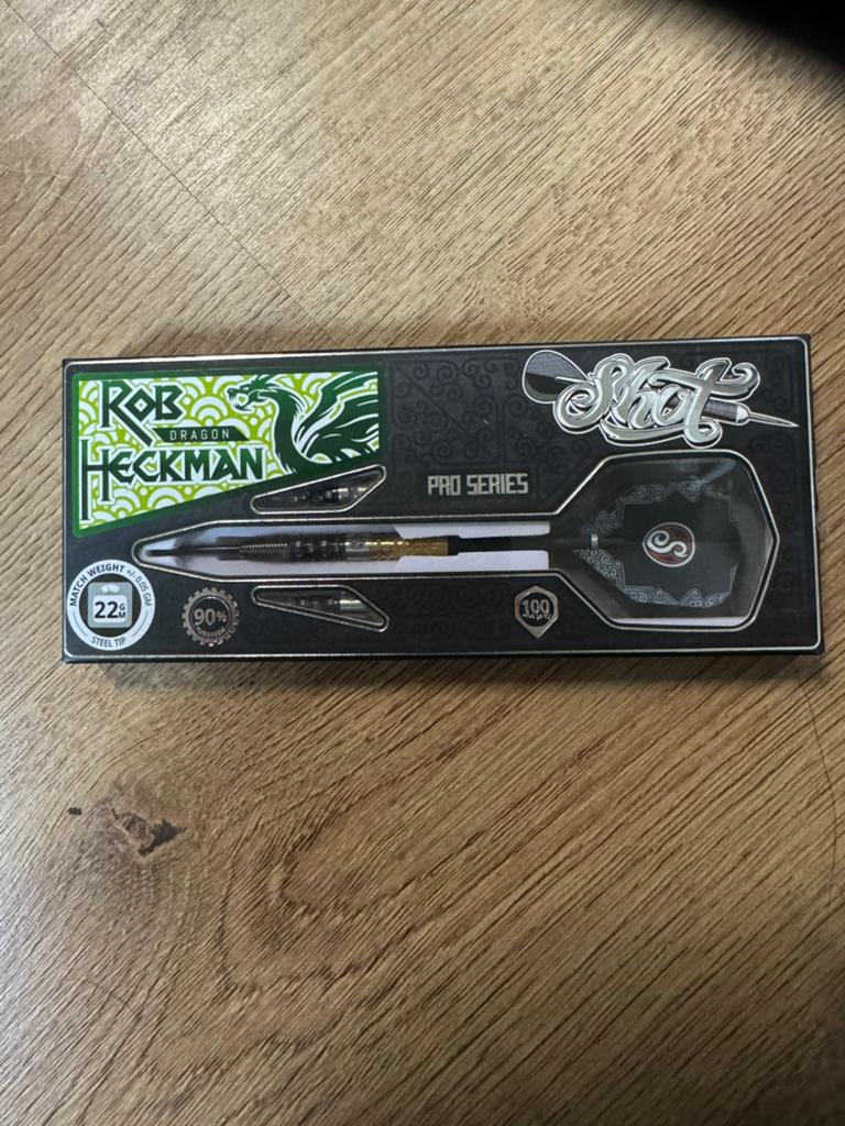 Nieuwe Shot Rob Heckman Darts 22g - Ongebruikt, Shot, ., Nieuw, Ophalen of Verzenden