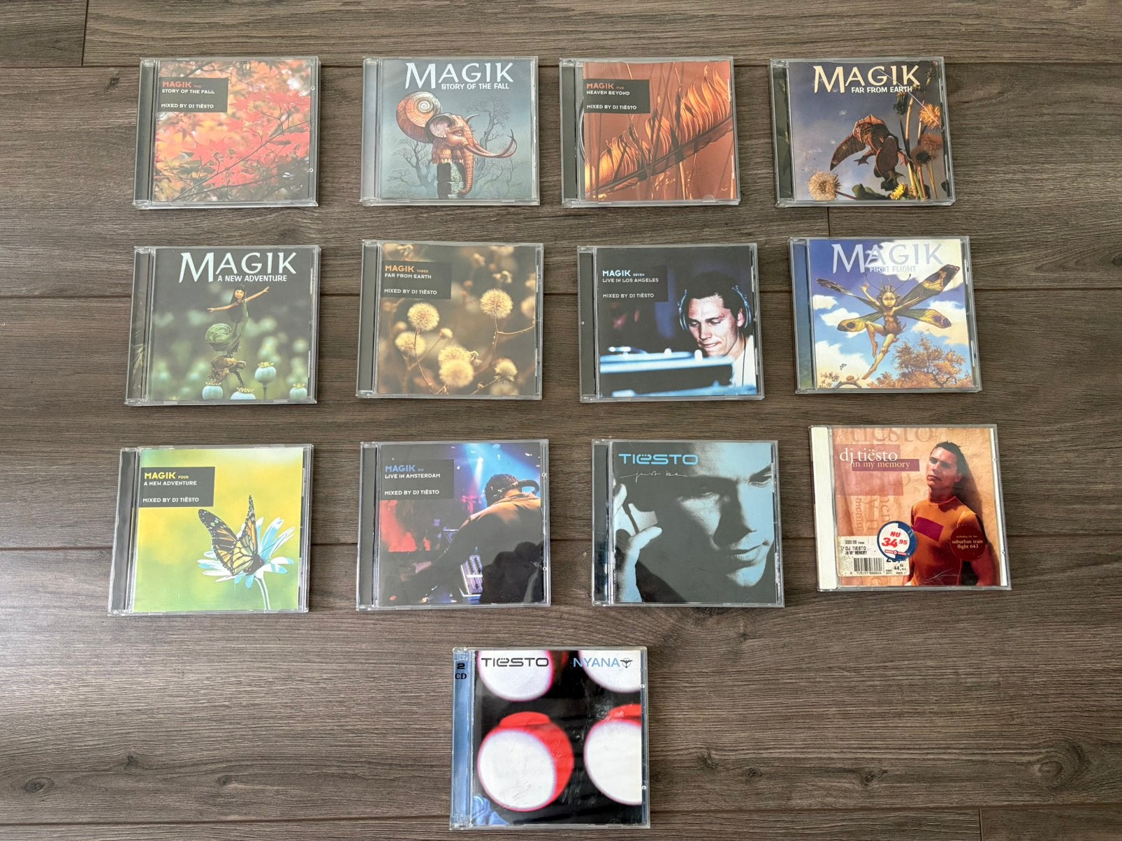 13x Magic Tiësto, Ophalen of Verzenden, Gebruikt