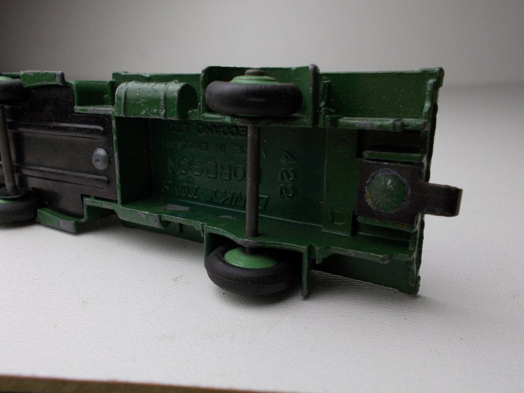 1954 Dinky Toys 422 FORDSON THAMES FLAT TRUCK (Green.), Ophalen of Verzenden, Gebruikt, Bus of Vrachtwagen, Dinky Toys