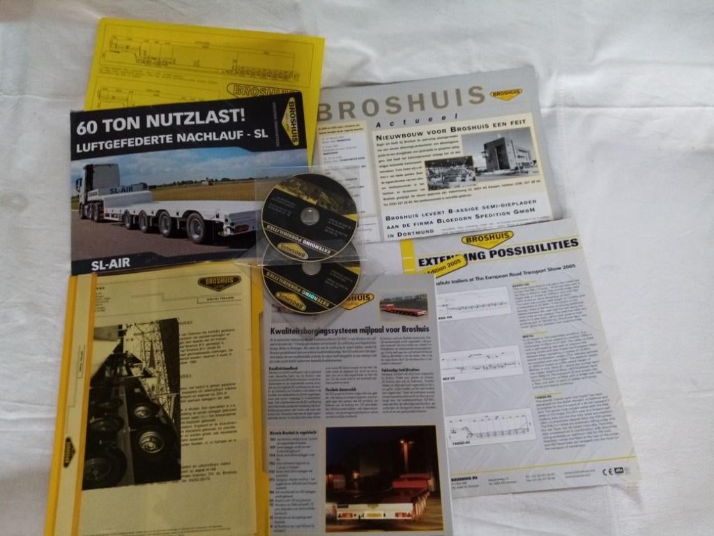 BROSHUIS TRAILERS, Ophalen of Verzenden, Zo goed als nieuw, Overige merken