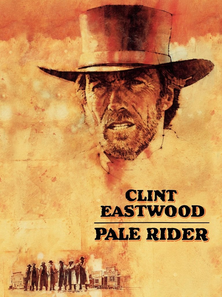 The Pale Rider - Clint Eastwood e.a. - 1985 - Western, Engels, Verzenden, Zo goed als nieuw, 1940 tot 1960