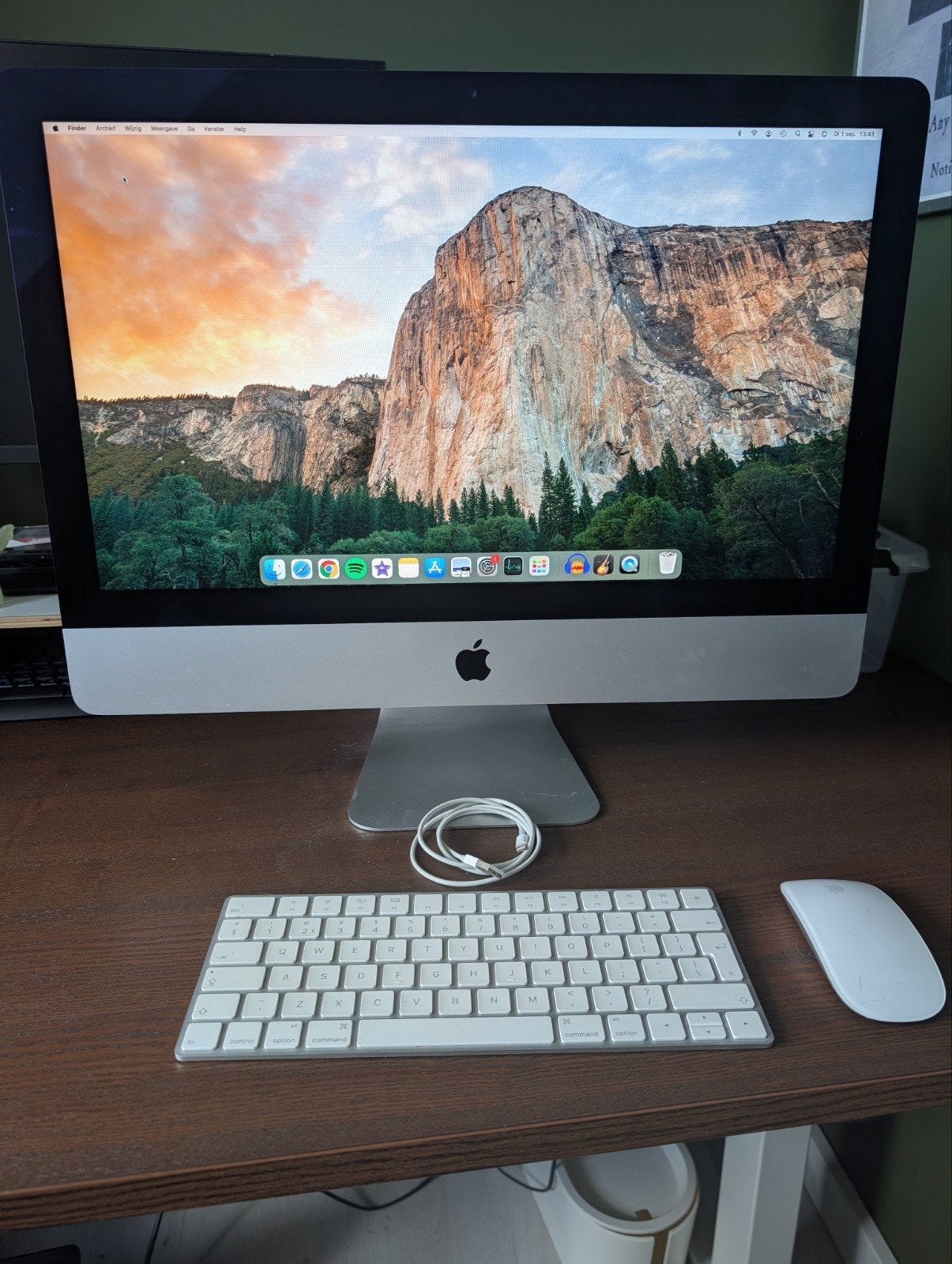Apple iMac (21.5-inch, Late 2015) - Compleet met accessoires, Computers en Software, Onbekend (Macintosh HD), Ophalen of Verzenden