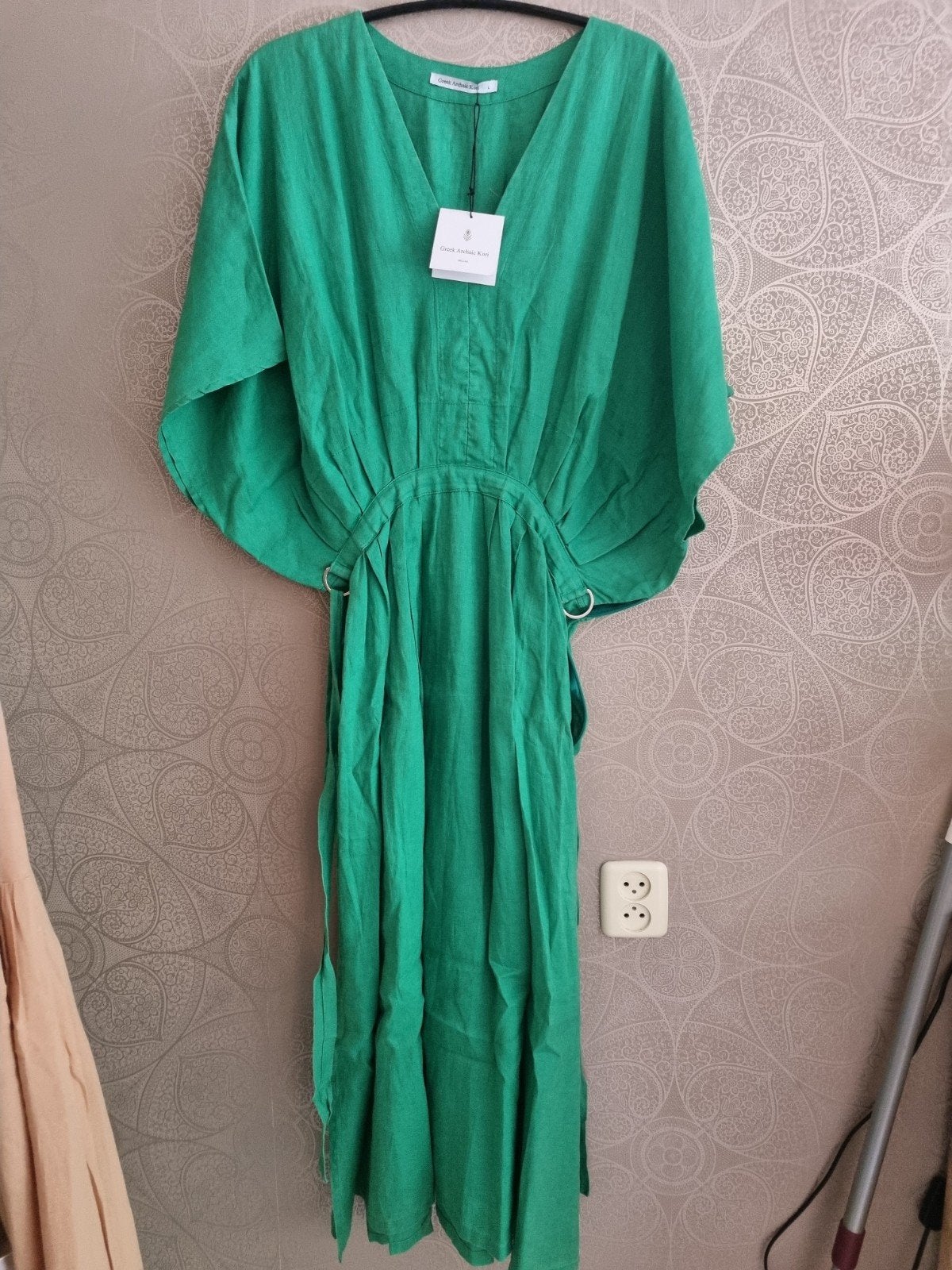 Greek archaic kori.  Maat L, Kleding | Dames, Ophalen of Verzenden, Nieuw, Groen