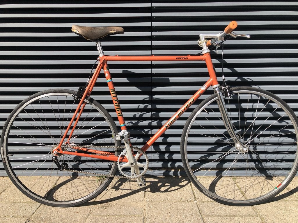 Koga Miyata singlespeed vintage maat 60, Ophalen, Gebruikt, Staal, Velgrem