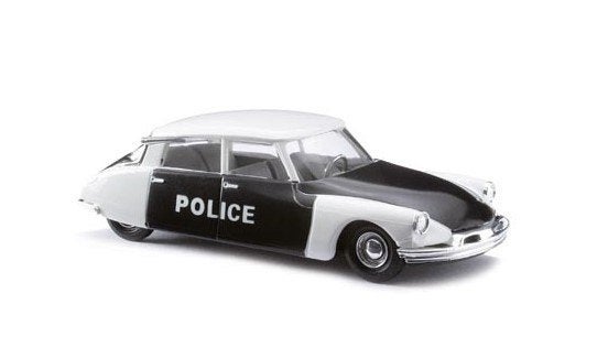 Busch 48011 - Citroën DS 19 politie in ovp, Hobby en Vrije tijd, Overige merken, Gelijkstroom of Wisselstroom, Overige typen, Nieuw