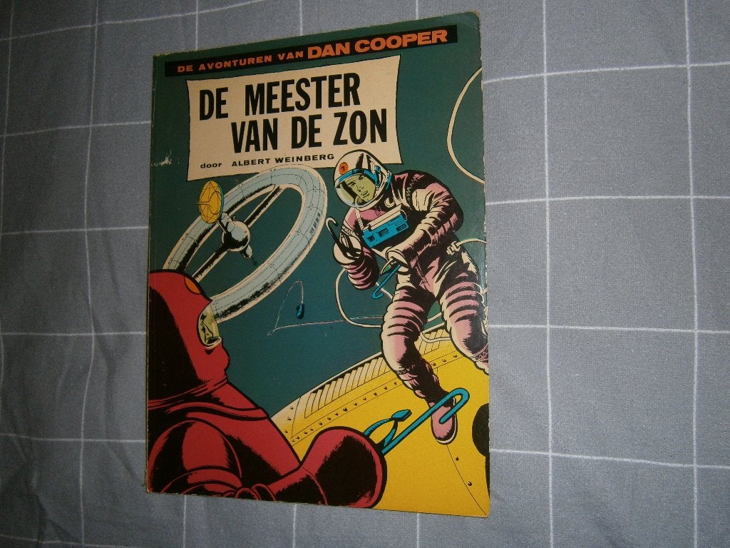 Dan Cooper – De Meester van de Zon – vroege uitgave uit 1958, Eén stripboek, Albert Weinberg, Ophalen, Gelezen
