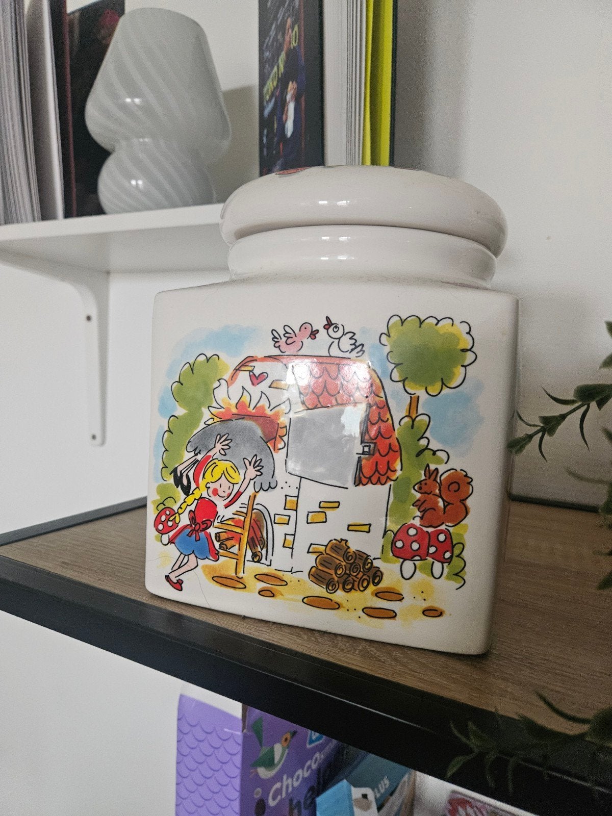 efteling blond amsterdam pot, Huis en Inrichting, Keuken | Potten en Pannen, Ophalen of Verzenden, Zo goed als nieuw, Overige materialen