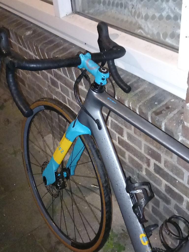 Hvrt racefiets carbon, 28 inch, Carbon, Heren, Zo goed als nieuw