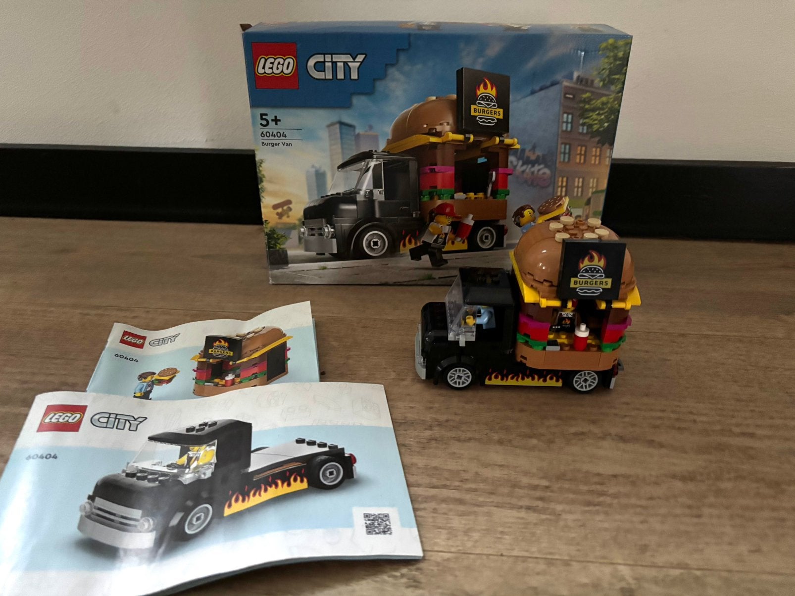 Lego City 60404 Hamburgertruck, City, Lego, Ophalen of Verzenden, Zo goed als nieuw