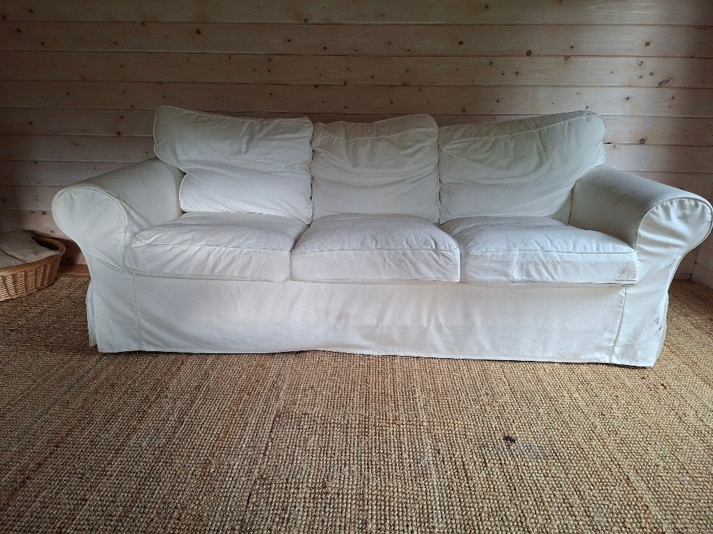 IKEA EKTORP 3-zitsbank, Ophalen, Gebruikt, Driepersoons, 75 tot 100 cm