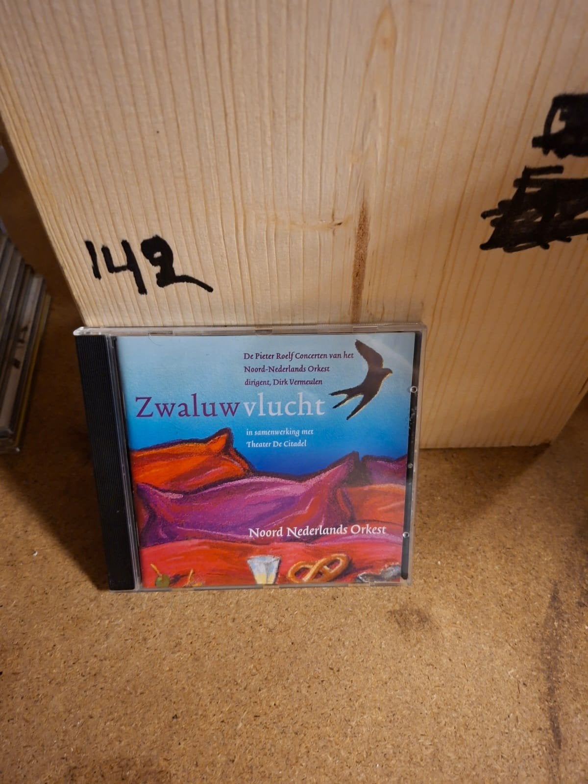 Noord Nederlands Orkest - Zwaluwvlucht CD, Ophalen of Verzenden, Gebruikt, Album, Orkest of Ballet