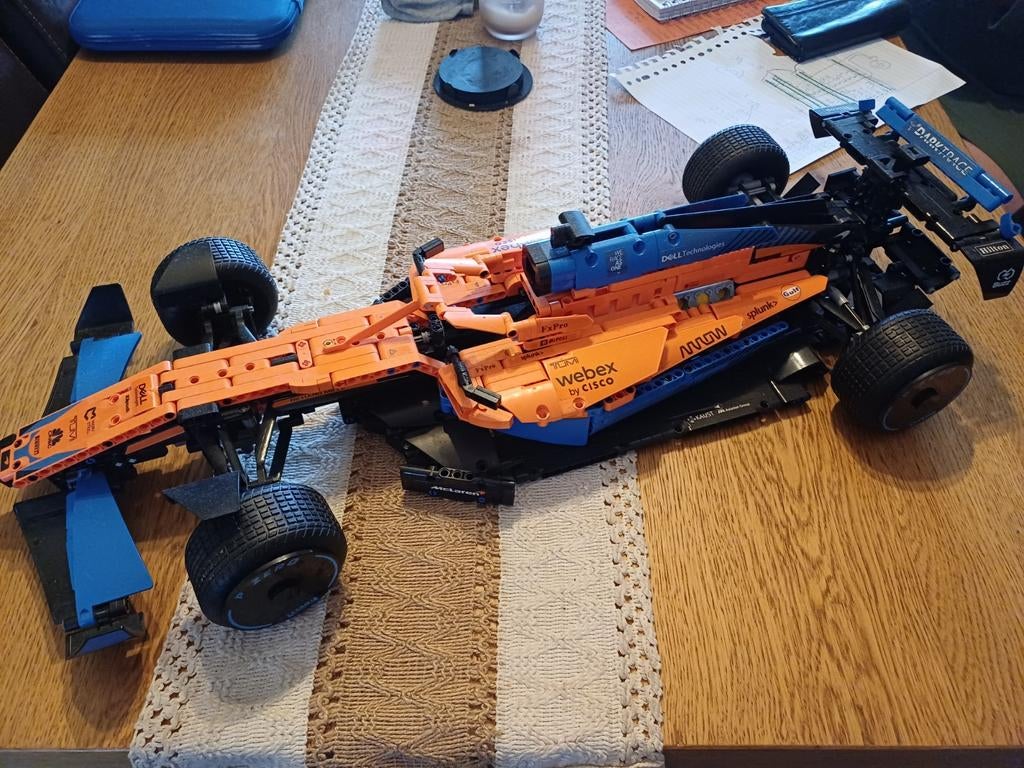 LEGO Technic McLaren Formule 1 Raceauto, Hobby en Vrije tijd, Modelbouw | Auto's en Voertuigen, Overige merken, Auto, Groter dan 1:32