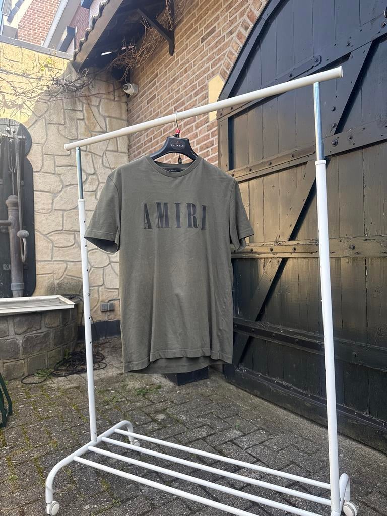 Amiri T-shirt maat M, Ophalen of Verzenden, Gedragen, Maat 48/50 (M), Groen