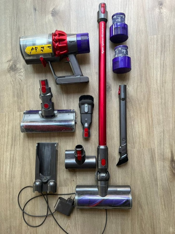 Dyson V10 Motorhead + extra accesoires, Ophalen of Verzenden, Gebruikt, Steelstofzuiger, Dyson