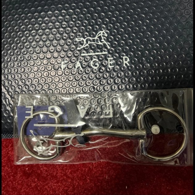 Fager busstang 10,5, Dieren en Toebehoren, Zilver, Nieuw, Ophalen of Verzenden, Bit
