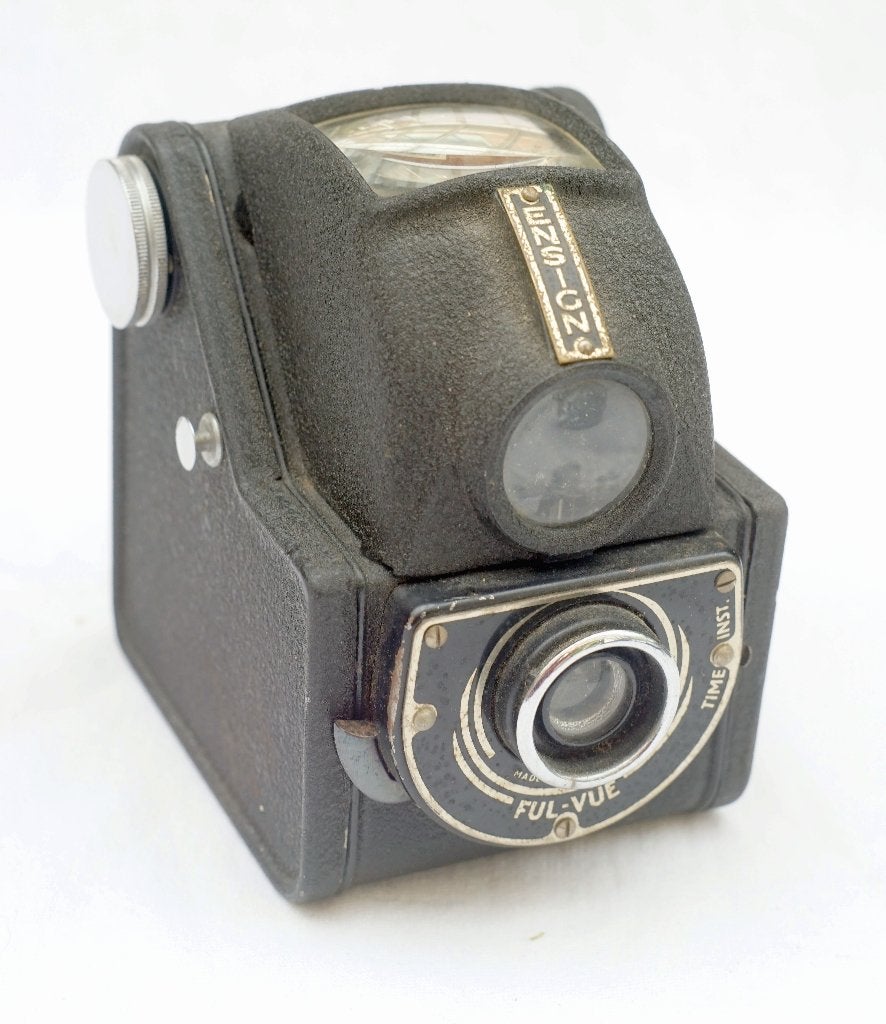 Houghton Barnet Ensign Ful-Vue (1946-1950) box camera, Ophalen of Verzenden, Compact, Overige Merken