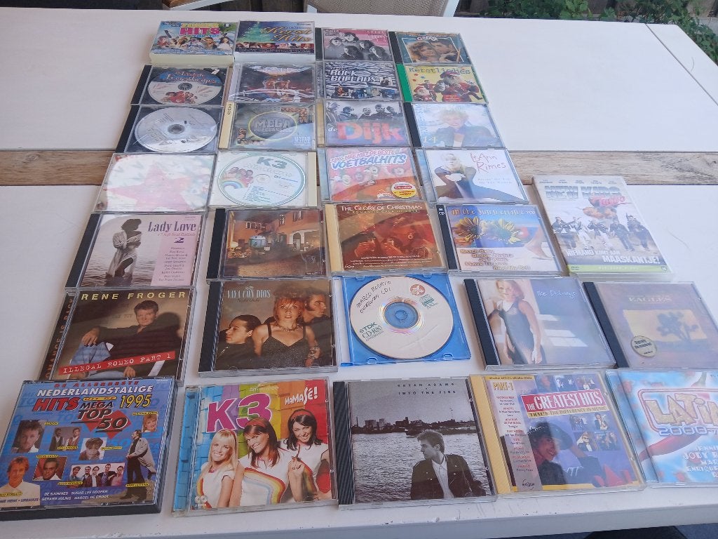 Diverse CD's: Pop, K3, Rene Froger, Lady Love, Hits 1995, Ophalen, Gebruikt, Pop, Bonusmateriaal